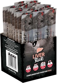 ALPHA SPIRIT Liver Sticks Dog Wątróbka Paluszek 10g - Zdjęcie główne