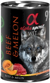 ALPHA SPIRIT Wet Dog Beef Melon Wołowina Melon 400g - Zdjęcie nr 3