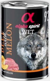 ALPHA SPIRIT Wet Dog Beef Melon Wołowina Melon 400g - Zdjęcie nr 2