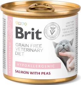 BRIT GF Veterinary Diet HYPOALLERGENIC Cat 200g - Zdjęcie główne