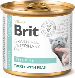 BRIT GF Veterinary Diet STRUVITE Cat 200g - Zdjęcie główne