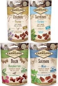 CARNILOVE CAT Crunchy Snack Salmon Mint ŁOSOŚ 50g - Zdjęcie nr 2