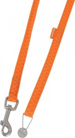 ZOLUX Smycz Mac Leather Pomarańczowa 10mm / 1,2m - Zdjęcie nr 2