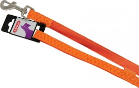 ZOLUX Smycz Mac Leather Pomarańczowa 20mm / 1,2m - Zdjęcie główne