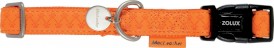 ZOLUX Obroża regulowana Mac Leather Pomarańczowa 25mm