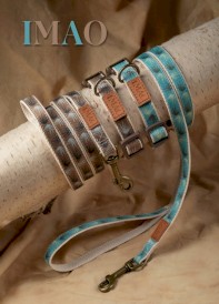 ZOLUX Obroża regulowana Imao Taiga Niebieska 15mm - Zdjęcie nr 2