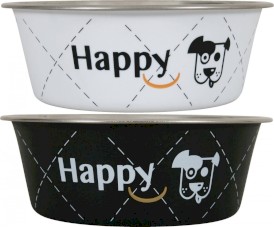 ZOLUX Miska Inox Happy Czarna 0,4 l - Zdjęcie główne
