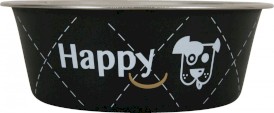 ZOLUX Miska Inox Happy Czarna 1,5 l - Zdjęcie nr 2
