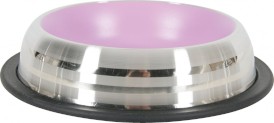 ZOLUX Miska antypoślizgowa Inox Merenda różowa 225 ml - Zdjęcie nr 2