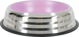 ZOLUX Miska antypoślizgowa Inox Merenda różowa 1,85 l - Zdjęcie nr 2