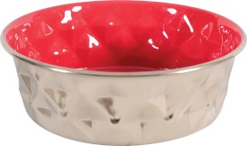 ZOLUX Miska Inox Diamond czerwona 1,8l - Zdjęcie główne