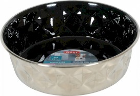 ZOLUX Miska Inox Diamond czarna 550ml - Zdjęcie nr 3