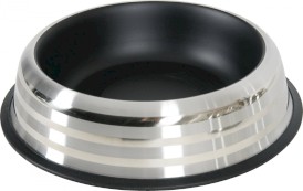 ZOLUX Miska antypoślizgowa Inox Merenda czarna 1,85 l - Zdjęcie główne