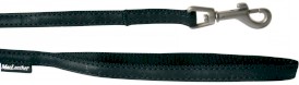 ZOLUX Smycz Mac Leather Czarna 10mm / 1,2m - Zdjęcie nr 4