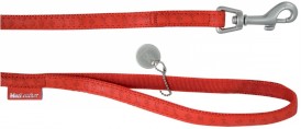 ZOLUX Smycz Mac Leather Czerwona 15mm / 1,2m - Zdjęcie nr 2