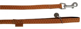 ZOLUX Smycz Mac Leather Żółta 10mm / 1,2m - Zdjęcie główne