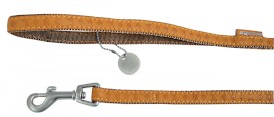 ZOLUX Smycz Mac Leather Żółta 25mm / 1,2m - Zdjęcie nr 2