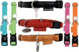 ZOLUX Obroża regulowana Mac Leather Turkusowa 25mm - Zdjęcie nr 4