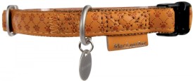 ZOLUX Obroża regulowana Mac Leather Żółta 15mm - Zdjęcie nr 3