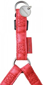 ZOLUX Szelki regulowane Mac Leather Czerwone 10mm - Zdjęcie nr 3