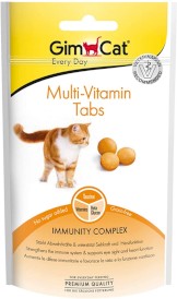 GIMCAT Multi-Vitamin Tabs Pastylki dla kota 40g