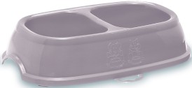 ZOLUX Miska plastikowa podwójna Break 11 2x 0,4 l - Zdjęcie główne