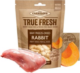 CARNILOVE Dog True Fresh Rabbit Pumpkin Królik Dynia 40g - Zdjęcie nr 3