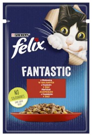 PURINA FELIX FANTASTIC Wołowina 85g