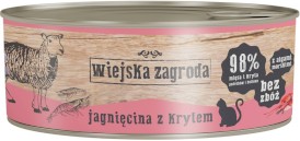 WIEJSKA ZAGRODA Jagnięcina z Krylem bez zbóż dla kotów 85g - Zdjęcie nr 2