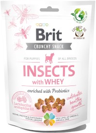 BRIT Care Dog Crunchy PUPPY INSECTS Owady Serwatka 200g - Zdjęcie główne