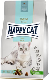 HAPPY CAT SENSITIVE Adult Light Low Fat dla otyłego 1,3kg