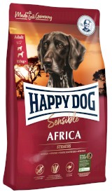 HAPPY DOG Supreme Sensible AFRICA Struś ziemniaki 300g