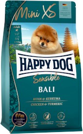 HAPPY DOG Sensible MINI Adult XS Bali Kurczak Kurkuma 1,3kg - Zdjęcie główne