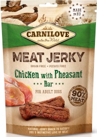 CARNILOVE Meat Jerky Chicken Pheasant Kurczak Bażant 100g - Zdjęcie główne