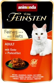 ANIMONDA Vom Feinsten Feines Kaczka i Filet z Indyka 85g - Zdjęcie główne