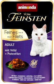 ANIMONDA Vom Feinsten Feines Dziczyzna i Filet z Indyka 85g - Zdjęcie główne