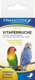 FRANCODEX Vitaperruche Witaminy dla papug 15ml+18g