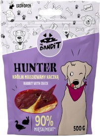 MR.BANDIT Hunter Królik nadziewany Kaczką 500g