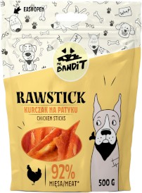 MR.BANDIT Rawstick Chicken Sticks Kurczak na patyku 500g - Zdjęcie główne