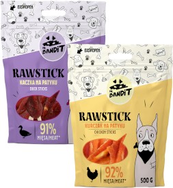 MR.BANDIT Rawstick Duck Sticks Kaczka na patyku 500g - Zdjęcie nr 3