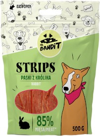 MR.BANDIT Strips Rabbit Paski z Królika 500g - Zdjęcie główne