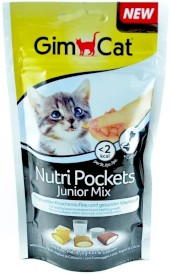 GIMCAT Nutri Pockets Junior Mix dla kociąt 60g