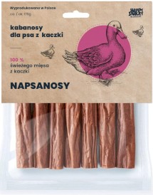 Happy Snacky NAPSANOSY Kabanosy z Kaczki 7szt.