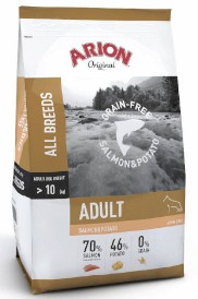Arion Original Adult Grainfree Salmon Potato All Breeds 12kg