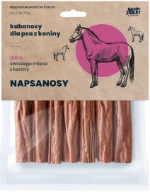 Happy Snacky NAPSANOSY Kabanosy z Koniny 7szt. - Zdjęcie główne