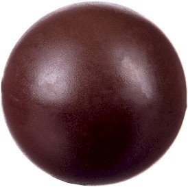 BARRY KING Piłka pełna kawowa M 6,5cm - Zdjęcie główne
