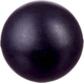 BARRY KING Piłka pełna czarna M 6,5cm - Zdjęcie główne