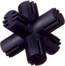 BARRY KING Krzyż czarny 12,5cm - Zdjęcie główne