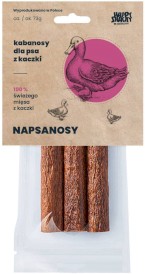 Happy Snacky NAPSANOSY Kabanosy z Kaczki 3szt.