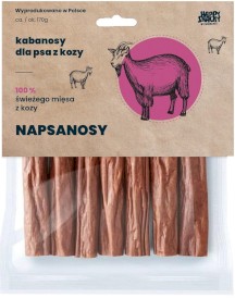 Happy Snacky NAPSANOSY Kabanosy z Kozy 7szt.